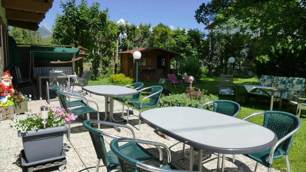 Hotel Zum Hirschen Leutasch Buitenkant foto