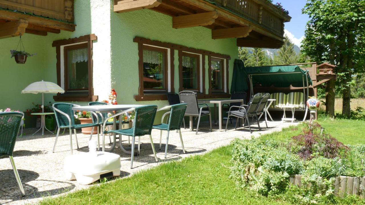 Hotel Zum Hirschen Leutasch Buitenkant foto